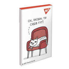 Блокнот А7/48 # склейка "YES" /151938/ "Gemma Correll" (1/40/320)