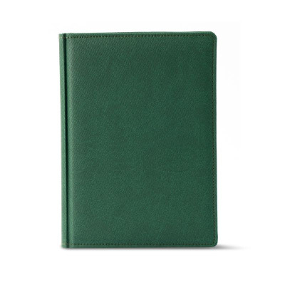 Щоденник ЗВ-43 н/дат "Twill" зелений 168 арк. == 142х203 (1/10)