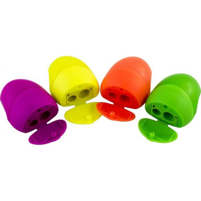 Точилка "KUM" /Buddy/Pencil-Pal К2/1024721/ пластик., 2 відділ. з контейнером (20)
