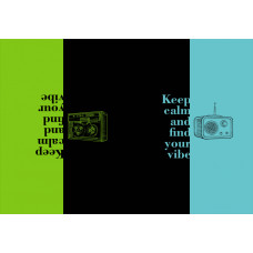 Блокнот A5/96 "4PROFI" /905256/ ## "Two in One" blue/green, інтегр., мат/лам, виб.лак, 70г. (1/10)