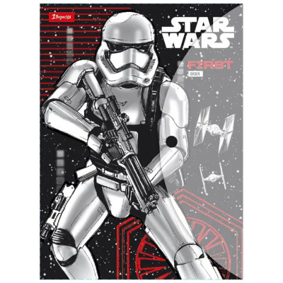 Папка-конверт на кнопці А4 "1В" /491196/ "Star wars"  (12/60)