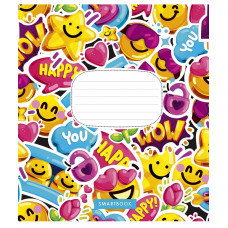 Зошит уч. "Школярик" 12арк.== /3140L/ "Smartbook" (нейт) (30/300)
