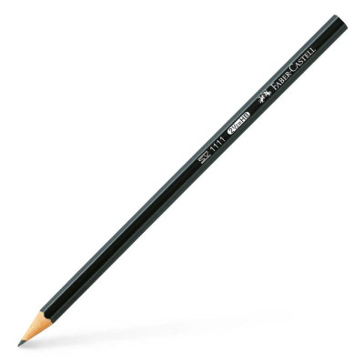 Олівець пр. "Faber-Castell" /1111/111100/ НВ жовтий, чорний (12)