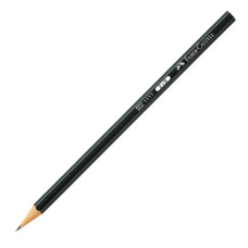 Олівець пр. "Faber-Castell" /1111/111102/ 2В жовтий, чорний (12)