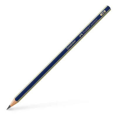 Олівець пр. "Faber-Castell" /1221/112500/ HB GOLDFABER синьо-золотий (12/72)