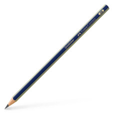 Олівець пр. "Faber-Castell" /1221/112506/ 6B GOLDFABER синьо-золотий (12/72)