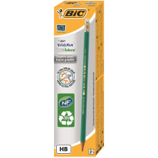Олівець простий "BIC" Evolution /8803323/924/ 655 HB з гумкою (12/72)