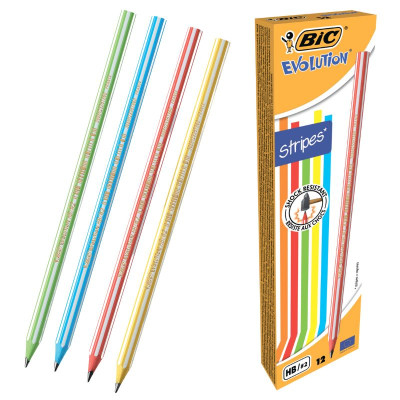 Олівець простий "BIC" Evolution /918487/312/ 646 HB без гумки (12/72)