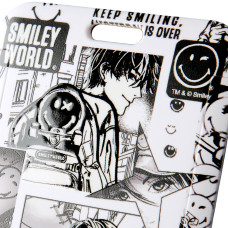 Бедж-брелок "YES " /940425/ вертикальний "Smiley World", слайдер (1/400)
