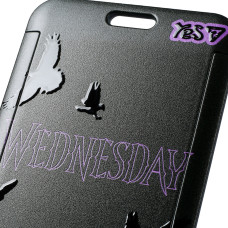 Бедж-брелок "YES" /940423/ вертикальний "Wednesday", слайдер (1/400)