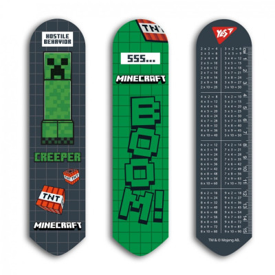 Закладка 2D "YES" /708338/ "Minecraft.Boom" (1/10/100)
