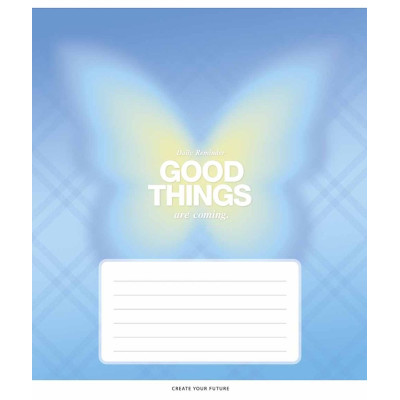 Зошит уч. "Школярик" 12арк.# /3526K/ "Good things" виб.УФ-лак (дівчинка) (30/300)