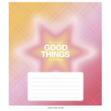 Зошит уч. "Школярик" 12арк.# /3526K/ "Good things" виб.УФ-лак (дівчинка) (30/300)