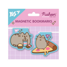 Закладки магнітні "YES" /708104/ "Pusheen food", 2шт (1/10/500)