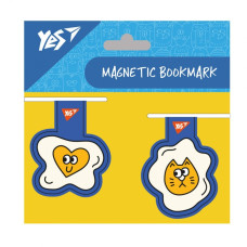Закладки магнітні "YES" /708124/ "Stand with Ukraine", 2шт, блакитні (1/10/500)