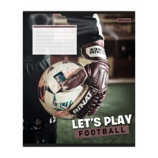 Зошит уч. "1B" 12арк.# /768747/ "Let's play football" (25/500)