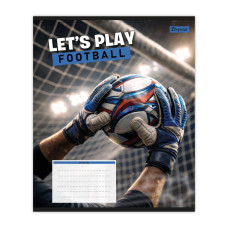 Зошит уч. "1B" 12арк.# /768747/ "Let's play football" (25/500)