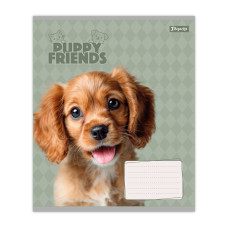 Зошит уч. "1B" 12арк.# /768776/ "Puppy friends" (25/500)