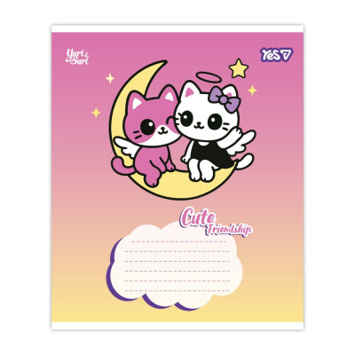 Зошит уч. "YES" 12арк.# /768648/ "Сute friendship" (25/500)