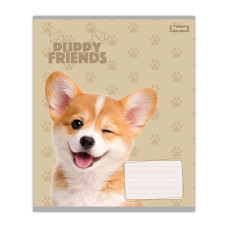 Зошит уч. "1B" 12арк.== /768777/ "Puppy friends" (25/500)