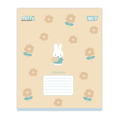 Зошит уч. "YES" 12арк.== /768709/ "Miffy Flowers" (25/500)