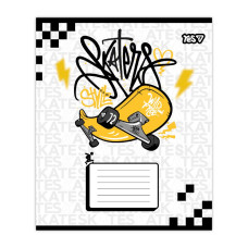 Зошит уч. "YES" 12арк.// /768716/ "Born to skate" (25/500)