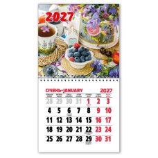 Календар на магніті 2027 "ЕУ" /MKL27-24/ 110*200 мм (10)