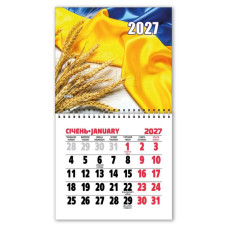 Календар на магніті 2027 "ЕУ" /MKL27-36/ 110*200 мм (10)