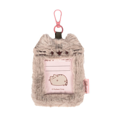 Бедж "YES " /708760/ без стрічки вертикальний, хутро Pusheen Toy 9*12см (1/250)