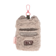 Бедж "YES " /708760/ без стрічки вертикальний, хутро Pusheen Toy 9*12см (1/250)