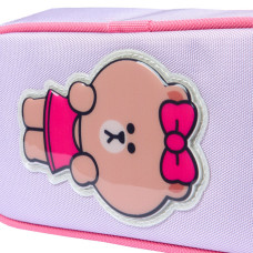 Пенал-бокс "YES" /533759/  PH-30 Line Friends Always Together 22*9*5см (1/96)