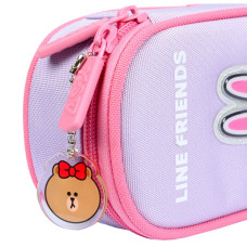 Пенал-бокс "YES" /533759/  PH-30 Line Friends Always Together 22*9*5см (1/96)