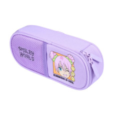 Пенал-бокс "YES" /533779/  PH-30 Smiley World. Anime 22*9*5см (1/96)
