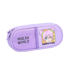 Пенал-бокс "YES" /533779/  PH-30 Smiley World. Anime 22*9*5см (1/96)