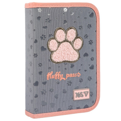 Пенал твердий "YES" /533866/  1 відділ. без клапана HP-02 Cute paws 13*21*3см (1/48)
