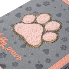 Пенал твердий "YES" /533866/  1 відділ. без клапана HP-02 Cute paws 13*21*3см (1/48)