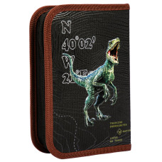 Пенал твердий "YES" /533726/  1 відділ. без клапана HP-02 Jurassic World. Dino 13*21*3см (1/48)