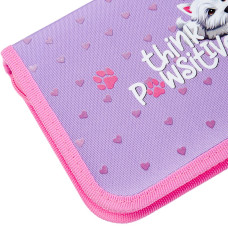 Пенал твердий "YES" /533723/  1 відділ. без клапана HP-02 Pawesome 13*21*3см (1/48)