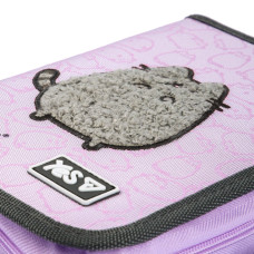 Пенал твердий "YES" /533741/  1 відділ. з двома клапанами HP-04 Pusheen Delicacy 14*21*4см (1/48)