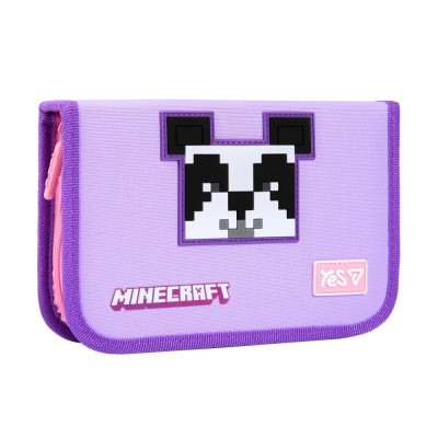 Пенал твердий "YES" /533732/  1 відділ. з клапаном HP-03 Minecraft Summer 13*21*3см (1/48)
