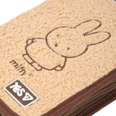 Пенал твердий "YES" /533750/ з 1 клапаном та прозорою кишенею  HP-04-N Miffy Bunny 14*21*4см (1/48)