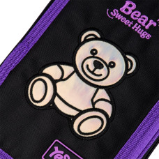 Пенал твердий "YES" /533710/  2 відділ. HP-01 Bear Sweet Hugs 13*21*4см (1/48)