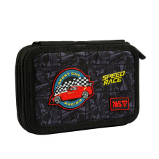 Пенал твердий "YES" /533719/  2 відділ. HP-01 Drift King 13*21*4см (1/48)