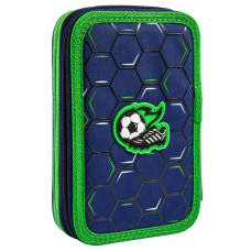 Пенал твердий "YES" /533714/  2 відділ. HP-01 Football Fan 13*21*4см (1/48)