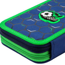 Пенал твердий "YES" /533714/  2 відділ. HP-01 Football Fan 13*21*4см (1/48)