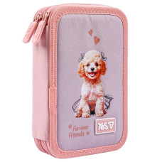 Пенал твердий "YES" /533713/  2 відділ. HP-01 My Puppy 13*21*4см (1/48)