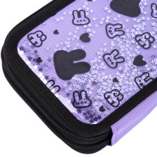 Пенал твердий "YES" /533708/  2 відділ. HP-01 Shiny Bunny 13*21*4см (1/48)