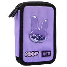Пенал твердий "YES" /533708/  2 відділ. HP-01 Shiny Bunny 13*21*4см (1/48)