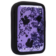 Пенал твердий "YES" /533708/  2 відділ. HP-01 Shiny Bunny 13*21*4см (1/48)