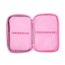 Пенал-книжка "YES" /533777/ з LED  PH-35 Pink Bear 24*16*4см (1/24)